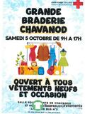 Photo Grande braderie au profit de la Croix Rouge à Chavanod