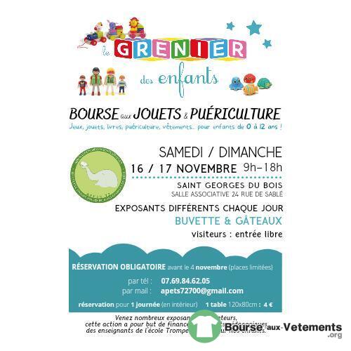 Le grenier des enfants: Bourse aux jouets et puériculture