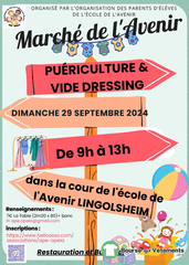 Photo de la bourse aux vêtements Marché de l’avenir : Vide dressing et bourse puériculture