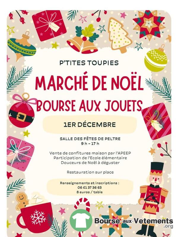 Marché de Noel et bourse au jouets