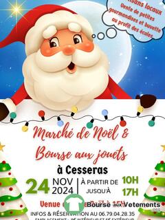 Photo de la bourse aux vêtements Marché de Noël et Bourse aux jouets.