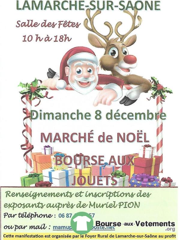 Marché de Noël et Bourse aux jouets au profit du Téléthon