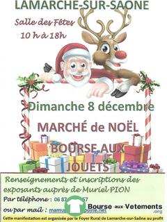 Photo de la bourse aux vêtements Marché de Noël et Bourse aux jouets au profit du Téléthon