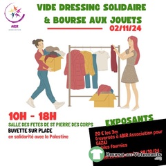 Photo de la bourse aux vêtements On vide pour la bonne cause