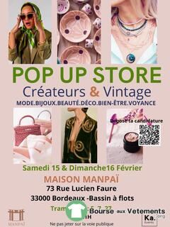 Photo de la bourse aux vêtements Pop-Up Store Créateurs Vintage Bien-être à Bordeaux