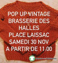 Photo de la bourse aux vêtements POP UP vintage