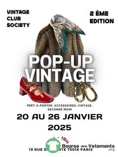 Photo de la bourse aux vêtements Pop up vintage et seconde main