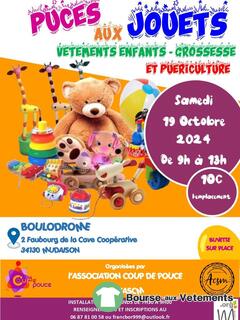 Photo de la bourse aux vêtements Puces aux jouets, vêtements Enfants, grossesse Puériculture