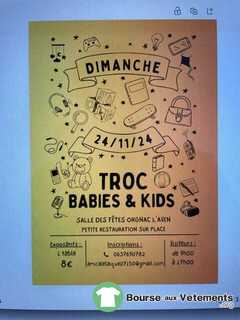 Photo de la bourse aux vêtements Troc babies and kids