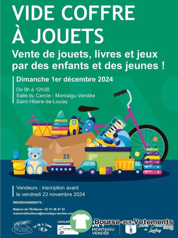 VIDE COFFRE A JOUETS enfants jeunes Service LE DE A JOUER