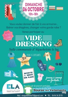 Photo de la bourse aux vêtements Vide-dressing