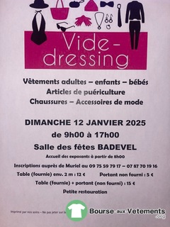 Photo de la bourse aux vêtements Vide dressing