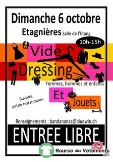 Photo de la bourse aux vêtements Vide dressing adultes femmes hommes enfants et jouets