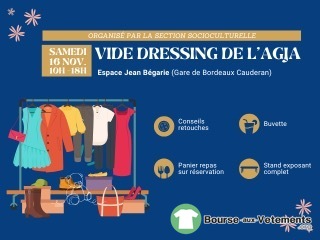 Photo de la bourse aux vêtements Vide dressing AGJA