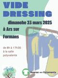 Vide dressing d'Ars sur Formans