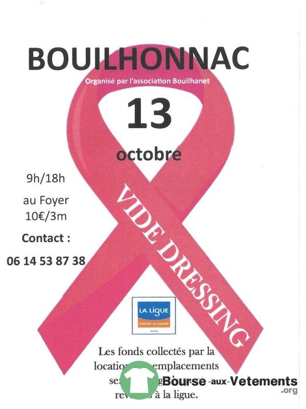 Vide dressing (au profit de la ligue contre la cancer)