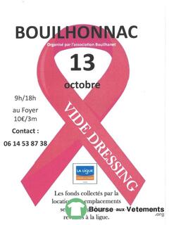 Photo de la bourse aux vêtements Vide dressing (au profit de la ligue contre la cancer)