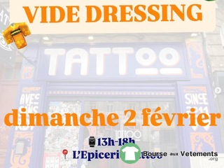 Photo de la bourse aux vêtements Vide Dressing au Salon de Tattoo