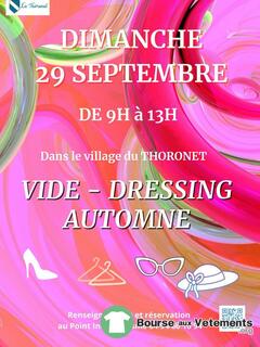 Photo de la bourse aux vêtements Vide Dressing d'automne