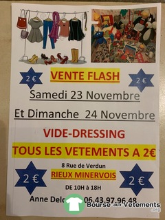 Photo de la bourse aux vêtements Vide Dressing Black Friday