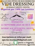 Vide dressing, bourse au jouets et livres