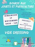 Photo Vide dressing, bourse aux jouets et puériculture à Argancy