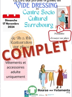 Photo de la bourse aux vêtements Vide dressing - Centre socioculturel