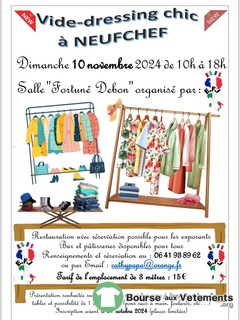 Photo de la bourse aux vêtements Vide dressing chic