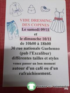 Photo de la bourse aux vêtements Vide dressing des copines