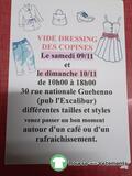 Photo Vide dressing des copines à Guéhenno