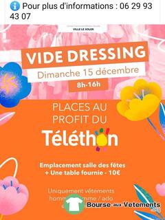 Photo de la bourse aux vêtements Vide dressing du telethon