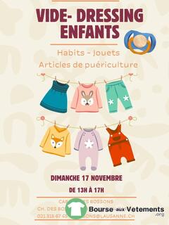 Photo de la bourse aux vêtements Vide-dressing enfants 0-10ans: jouets_vêtements_puériculture