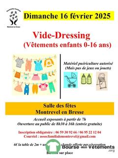 Photo de la bourse aux vêtements Vide Dressing enfants 0-16 ans