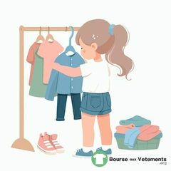 Photo de la bourse aux vêtements Vide dressing enfants