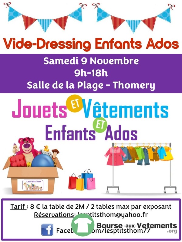 Vide Dressing des enfants et ados