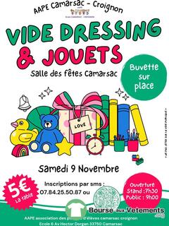 Photo de la bourse aux vêtements Vide dressing et jouet