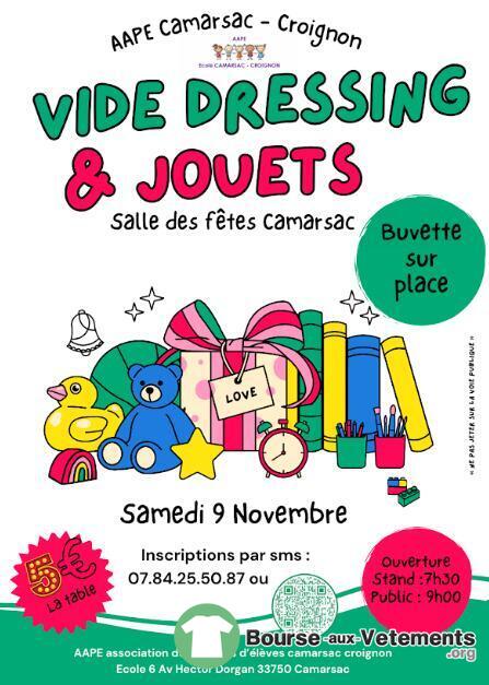 Vide Dressing et Jouets