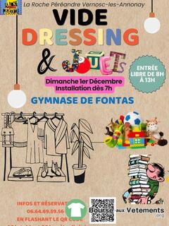 Photo de la bourse aux vêtements Vide dressing et jouets