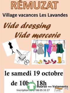 Photo de la bourse aux vêtements Vide dressing et vide mercerie