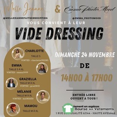 Photo de la bourse aux vêtements Vide dressing femme