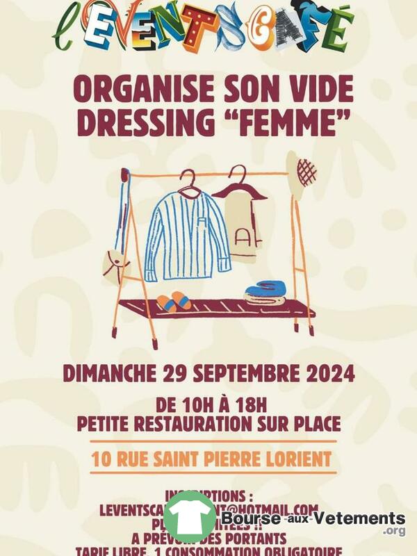 Vide dressing femme