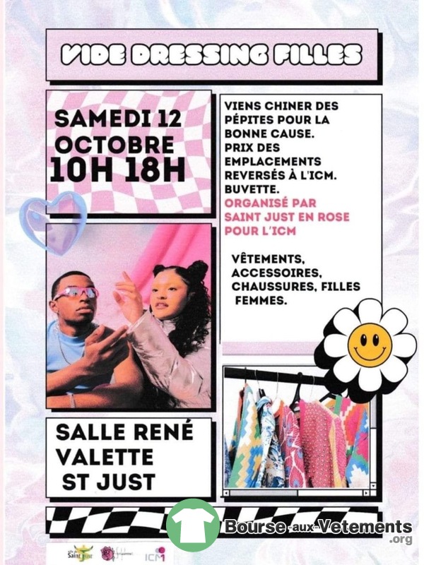 Vide dressing femme-fille au profit de ICM