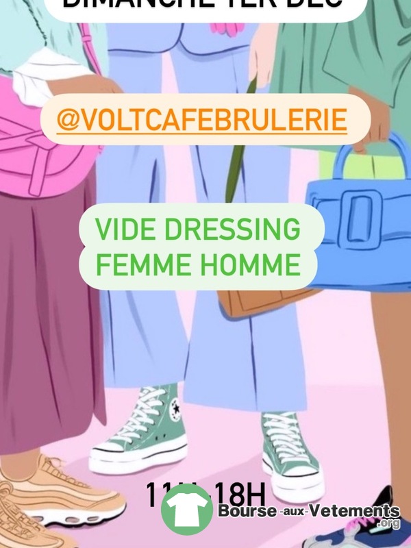 Vide dressing femme homme