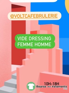 Photo de la bourse aux vêtements Vide dressing femme homme