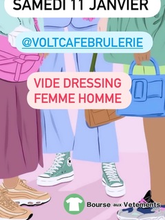 Photo de la bourse aux vêtements Vide dressing femme homme accessoires