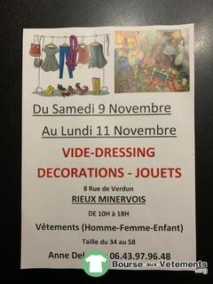 Photo de la bourse aux vêtements Vide dressing de fin d’année