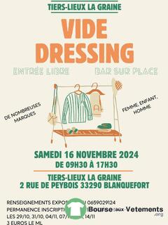 Photo de la bourse aux vêtements Vide Dressing LA GRAINE