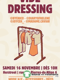 Photo de la bourse aux vêtements Vide dressing des influenceurs