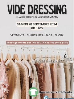 Photo de la bourse aux vêtements Vide Dressing de rentrée