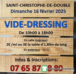 Photo de la bourse aux vêtements VIDE-DRESSING à Saint-Christophe